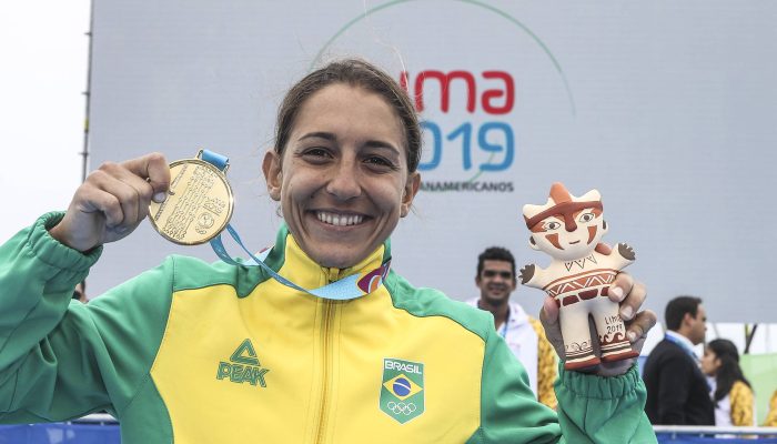 Luisa Baptista triunfou no Pan de Lima, em 2019
             -       
        Wander Roberto/COB/Wander Roberto/COB