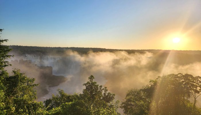 Parque Nacional do Iguaçu, em Foz do Iguaçu, primeira unidade concedida a gestores privados, em 1998
             -       
        Roberto Dias/14.mai.24/Folhapress