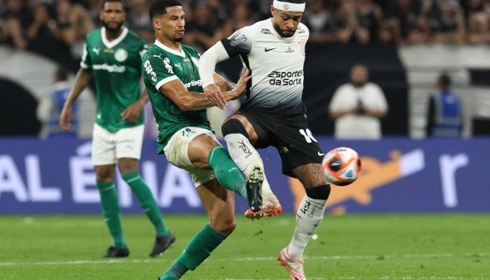 Final do Paulista entre Corinthians e Palmeiras 
             -       
        Cesar Greco - 27.mar.2025/Divulgação/Palmeiras