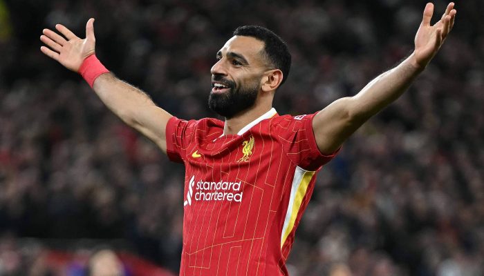 Salah ser&aacute; uma das grandes atra&ccedil;&otilde;es da Copa das Na&ccedil;&otilde;es Africanas
             -       
        Paul Ellis/AFP