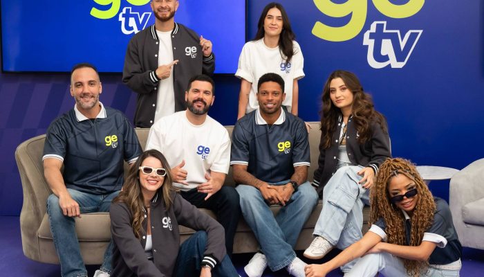 Elenco da GE TV, novo canal esportivo da Globo
             -       
        Bob Paulino/Globo
