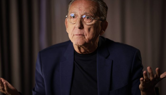 Galv&atilde;o Bueno em entrevista para o programa Olho no Olho, da Folha
             -       
        Bruno Santos - 04.jun.2025/Folhapress