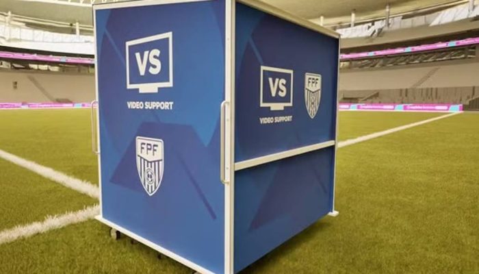 Cabine do 'desafio de vídeo' a ser implantado pela FPF
             -       
        Divulgação/FPF