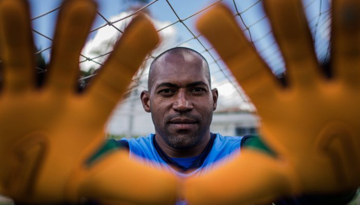 Neneca durante passagem pelo Santo André 
             -       
        Eduardo Anizelli - 21.fev.2018/Folhapress