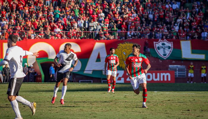 Lance de partida entre Portuguesa e Mixto, pela segunda fase da Série D do Campeonato Brasileiro, no Canindé
             -       
        9.ago.2025/Divulgação/Portuguesa SAF