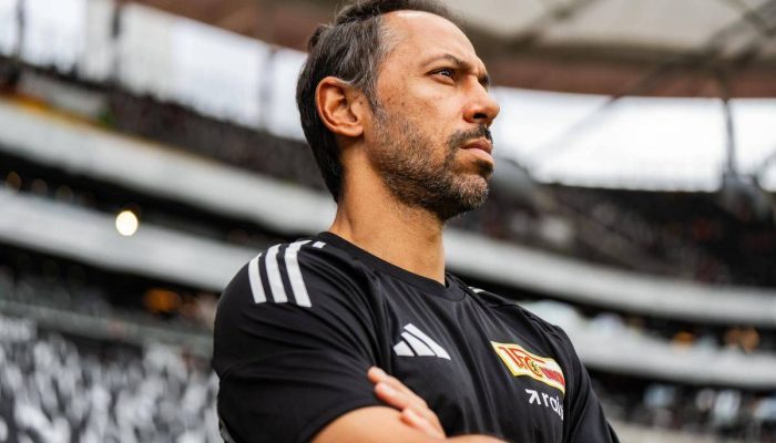 Danilo de Souza, auxiliar técnico do Union Berlin, que disputa a primeira divisão do Campenato Alemão
             -       
        Union Berlin/Divulgação