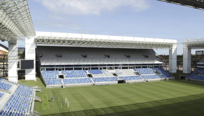 Arena Pantanal, onde o Cuiabá faz suas partidas como mandante
             -       
        Stringer/Brazil - 25.abr.14/Reuters