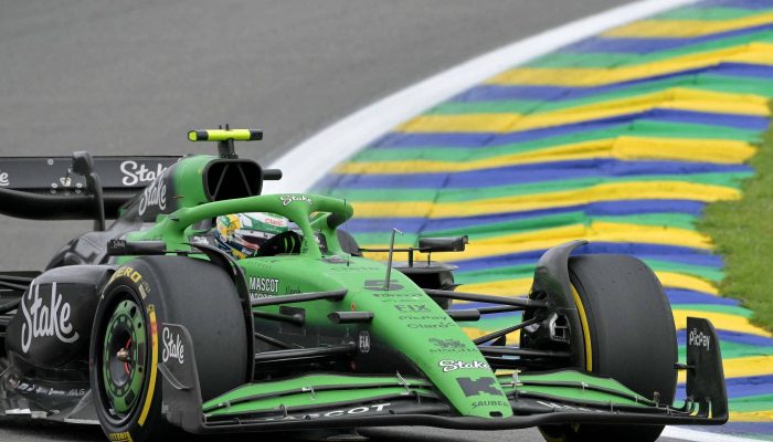 Gabriel Botoleto durante a disputa da corrida sprint em Interlagos
             -       
        Nelson Almeida/AFP