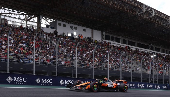 Lando Norris durante o treino de classificação do GP São Paulo
             -       
        Jean Carniel/Reuters