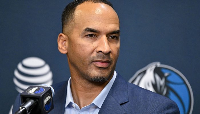 Nico Harrison concede etrevista no início da temporada
             -       
        Jerome Miron - 27.jun.25/Reuters