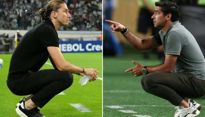 Lance de Flamengo e Palmeiras pelo Campeonato Brasileiro, no Maracanã
             -       
        Eduardo Anizelli - 19.out.25/Folhapress