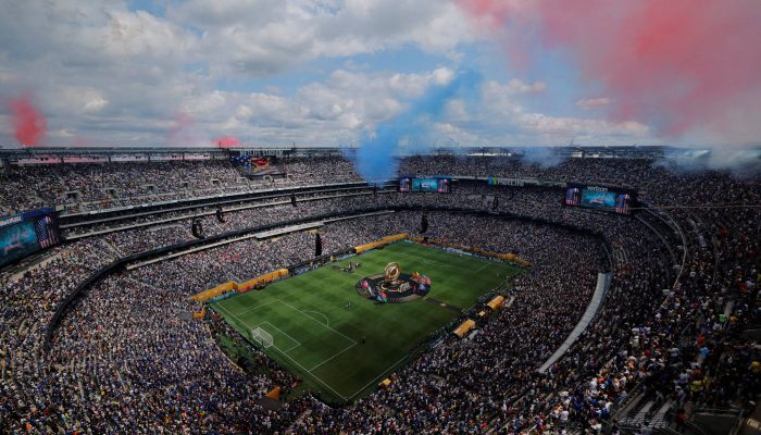 Vista aérea do MetLife Stadium, em East Rutherford, palco da final da Copa do Mundo de 2026
             -       
        Brian Snyder - 13.jul.2025/Reuters