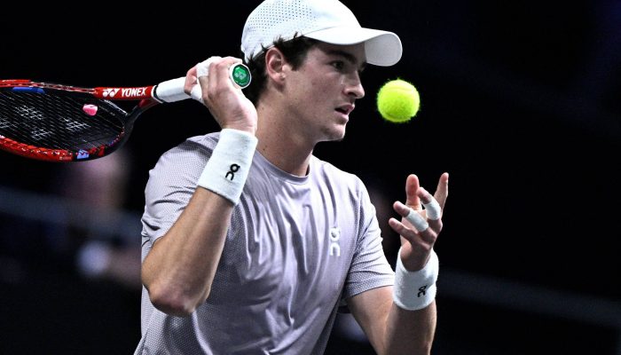 João Fonseca no ATP de Paris em outubro de 2025
             -       
        Julien de Rosa/AFP