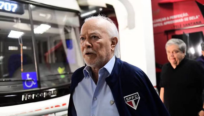 Harry Massis Junior, novo presidente do São Paulo 
             -       
        Marcos Ribolli/GE