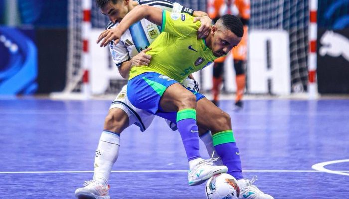 Brasil e Argentina disputam final da Copa América de futsal
             -       
        CONMEBOL Copa América no X/Reprodução