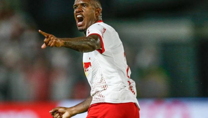 Gustavo Marques comemora gol do Bragantino contra o São Paulo
             -       
        Ari Ferreira - 21.fev.26/Red Bull Bragantino