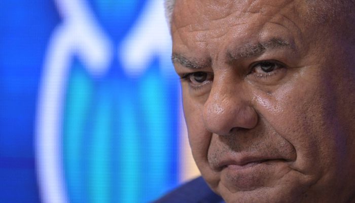 O presidente da AFA, Claudio 'Chiqui' Tapia
             -       
        Juan Mabromata/18.mar.25 - AFP