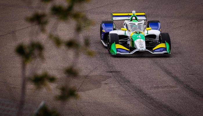 Caio Collet durante sessão de treino em St. Petersburg
             -       
        David Jensen - 27.fev.26/AFP