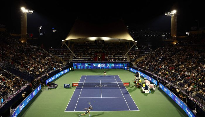 Andrei Rublev e Tallon Griekspoor disputam semifinal do ATP 500 de Dubai 
             -       
        Amr Alfiky - 27.fev.26/Reuters