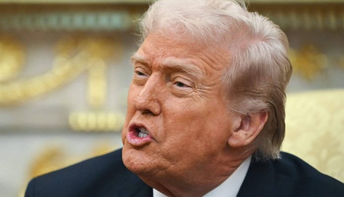 Presidente dos EUA, Donald Trump, no Salão Oval da Casa Branca
             -       
        Andrew Caballero Reynolds /AFP