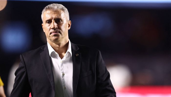 Crespo durante partida pelo São Paulo no Campeonato Brasileiro
             -       
        Jean Carniel - 28.jan.26/Reuters