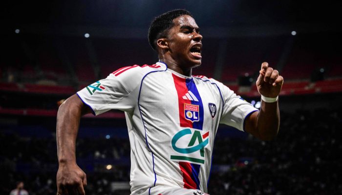 Endrick durante partida do Lyon pela Copa da França
             -       
        Olivier Chassingnole - 4.fev.26/AFP