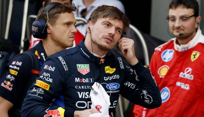 O piloto Max Verstappen, da Red Bull, após o qualificatório do GP do Japão, em Suzuka, no sábado (28)
             -       
        Franck Robichon/Reuters
