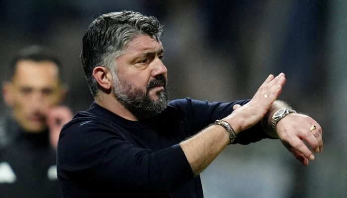 Gennaro Gattuso gesticula durante a partida da Itália contra a Bósnia; derrota nos pênaltis tirou a Azzurra da Copa do Mundo de 2026
             -       
        Matteo Ciambelli - 31.mar.26/Reuters