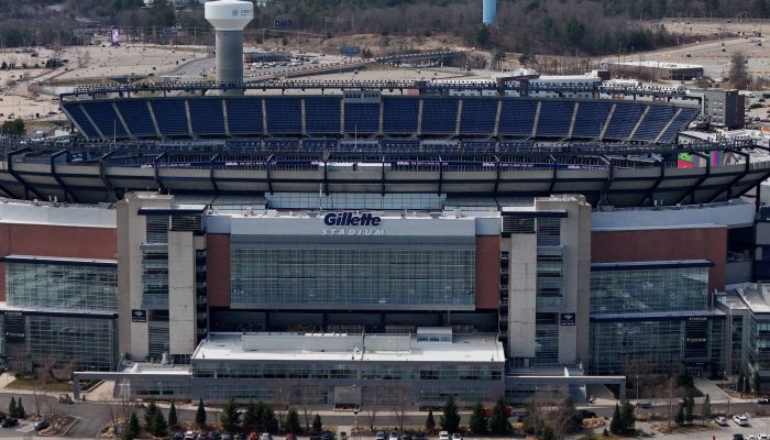 Gillette Stadium, em Foxborough, Massachusetts, receberá sete partidas da Copa 
             -       
        Brian Snyder - 25.mar.26/Reuters
