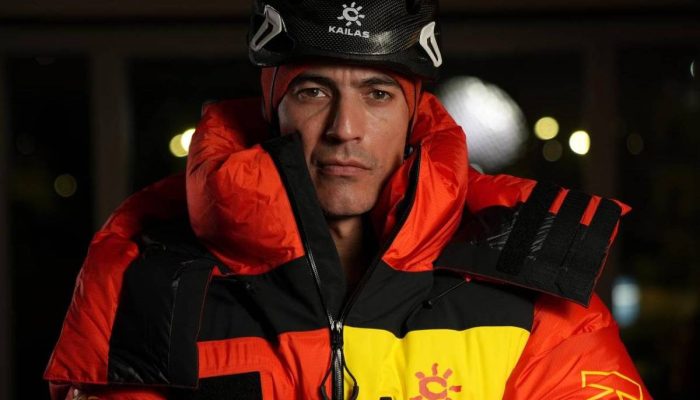 O cinegrafista Murilo Vargas, especialista em vídeos em alta montanha, e que prepara projeto sobre trabalhadores no Himalaia
             -       
        Arquivo pessoal