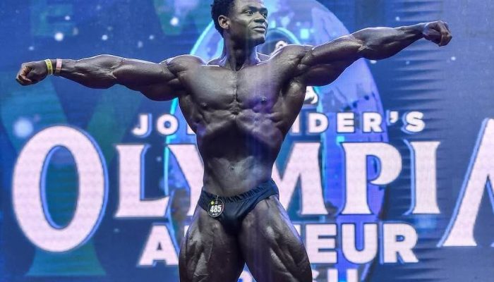 Rodrigo Pantera nos palcos do Mr. Olympia Brasil 2025
             -       
        Giba Junior/Musclecontest