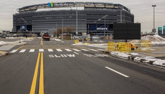 MetLife Stadium, em East Rutherford (Nova Jersey), palco da final da Copa do Mundo 
             -       
        Bryan Anselm - 9.fev.26/NYT