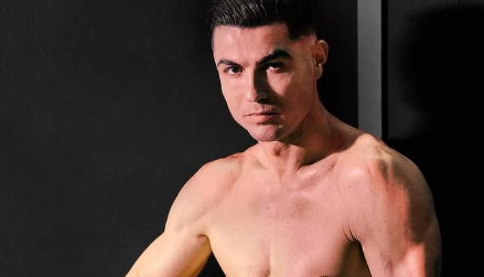 O chef italiano Giorgio Barone ao lado do atacante português Cristiano Ronaldo
             -       
        chef_barone no Instagram