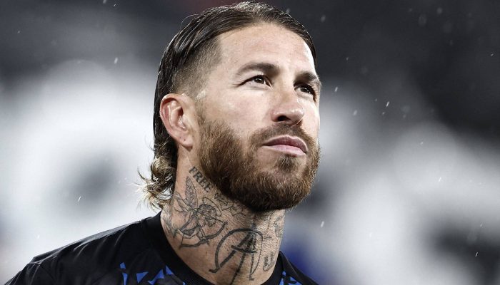 Sergio Ramos, durante sua mais recente passagem pelo Sevilla; zagueiro iniciou sua carreira no clube andaluz e retornou para a temporada 2023/24
             -       
        Sameer Al-Doumy - 12.dez.23/AFP