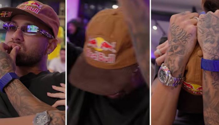 Atacante Neymar chora após ouvir seu nome convocado para a Copa 2026; jogador de 34 anos vai para o seu quarto Mundial
             -       
        Reprodução/Neymar Jr. no Youtube